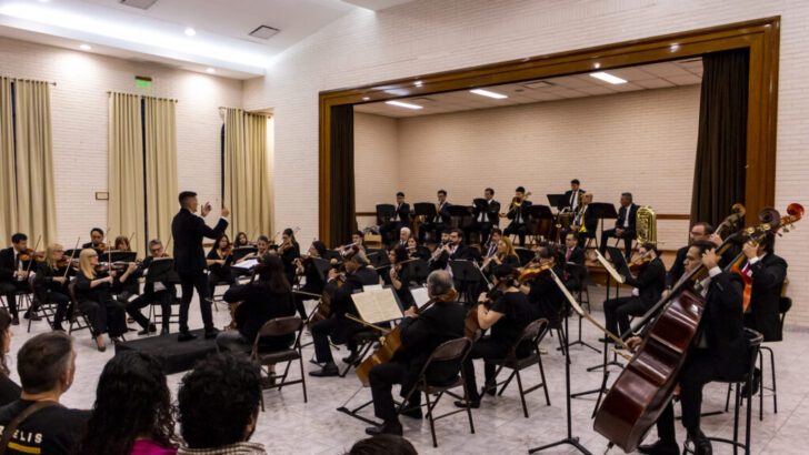 La Orquesta Sinfónica del Chaco y un concierto de primavera a sala llena