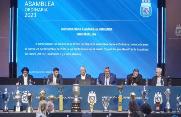 “Privatización” del fútbol argentino: los clubes de la AFA votaron en contra