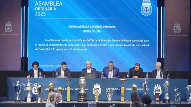 “Privatización” del fútbol argentino: los clubes de la AFA votaron en contra