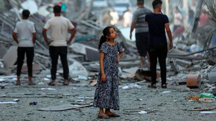 Unicef: “penden de un hilo” las vidas de más de un millón de niños en Gaza