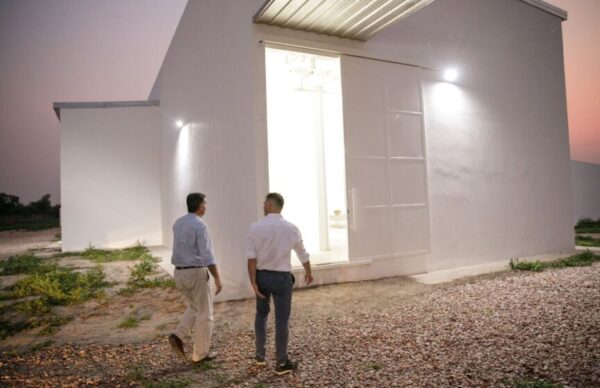 Villa Berthet: Capitanich inauguró nueve cuadras de pavimento y el Paseo de la Juventud