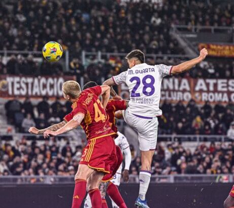 Fiorentina-Roma: Martínez Quarta convirtió el gol del empate