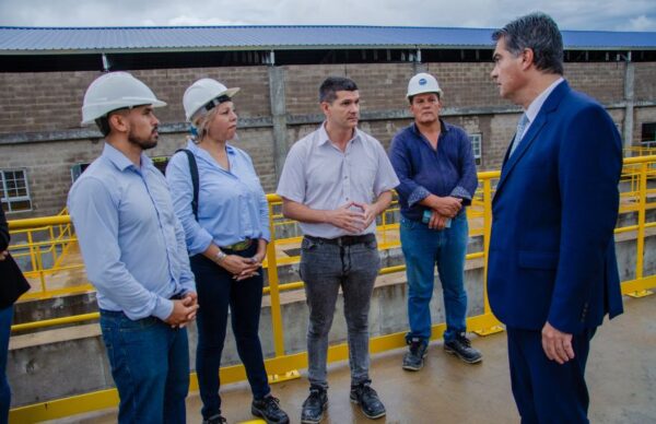 Capitanich inauguró las obras de la planta potabilizadora del segundo acueducto 1