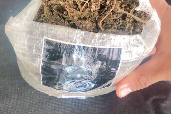 Machagai: sorprenden a un sujeto con 461 gramos de marihuana