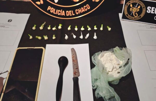 Sáenz Peña: allanan búnker y secuestran cocaína y marihuana 2