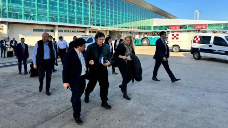 Javier Milei viajó a Davos para participar del Foro Económico Mundial