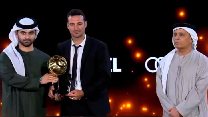 Premios Globe Soccer Awards: Lionel Scaloni premiado por su trayectoria como entrenador
