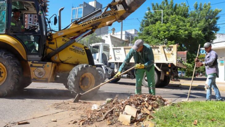 Resistencia: la municipalidad ejecuta operativo de recolección de residuos