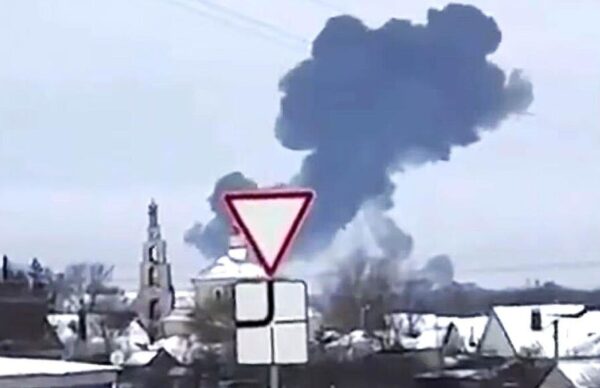 Rusia acusó a Ucrania de derribar un avión militar