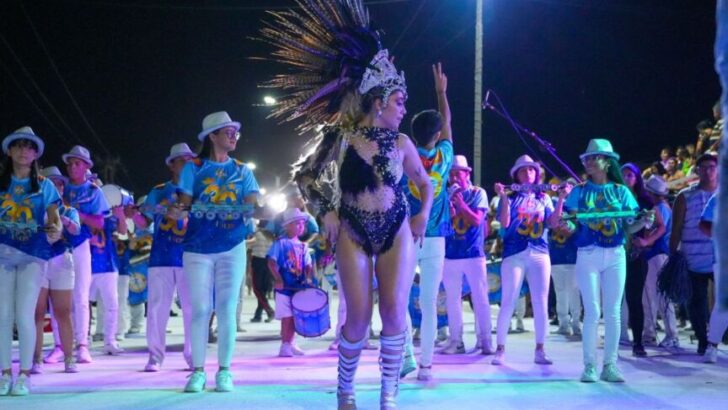 Barranqueras: todo un éxito los carnavales de la costa