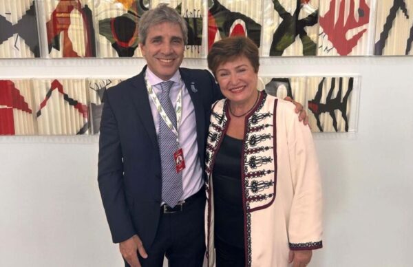 Cumbre del G20: Georgieva se reunió con Caputo