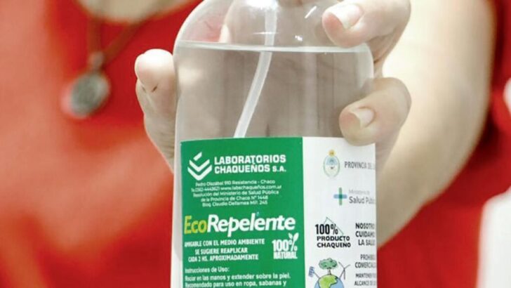 Dengue: Laboratorios Chaqueños, entre los pocos organismos estatales que fabrican repelentes en el país