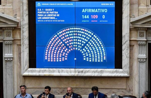 Desde las 14, Diputados arranca el debate en particular la ley "Bases"