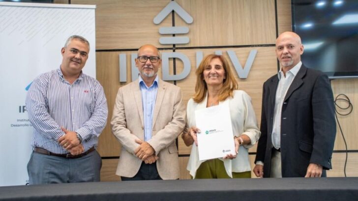 El Ipduv firmó convenio con Producción y el Iccti