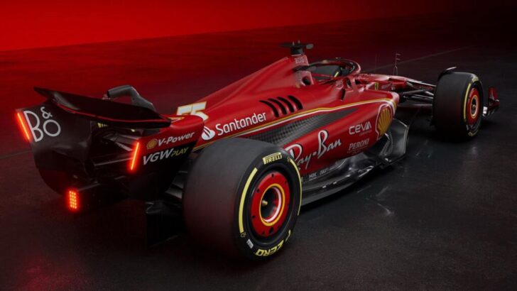 Fórmula 1: presentaron la nueva Ferrari que afrontará la temporada 2024