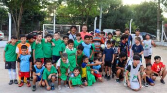 Jornada deportiva en el Centro Comunitario del Barrio Mariano Moreno