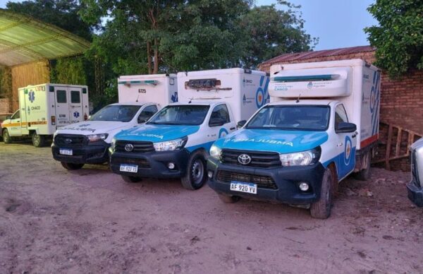 Salud: 14 ambulancias renovadas para emergencias médicas