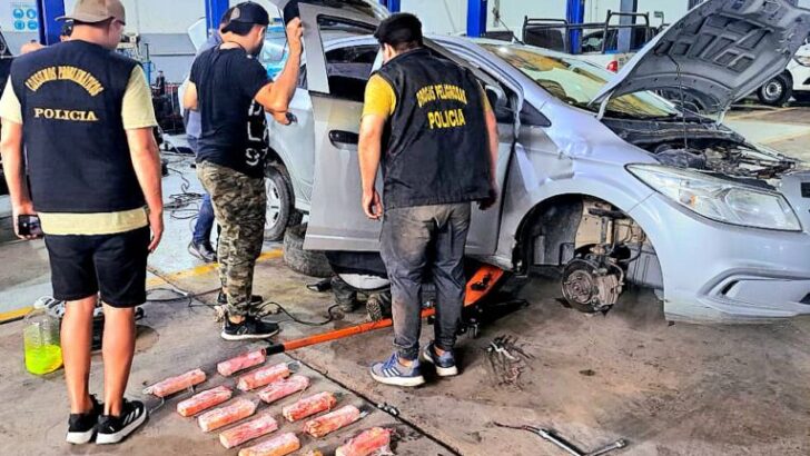 Pareja narco: la Policía del Chaco secuestró más de 17 kilos de cocaína