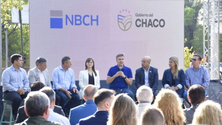Charata: Leandro Zdero presidió el inicio de obras de la remodelación integral del Nuevo Banco del Chaco