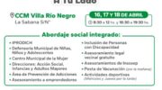 La “Municipalidad a Tu Lado” suma servicios en Villa Rio Negro