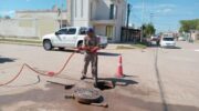 Las Breñas: Sameep realizó  trabajos de mantenimiento en distintos puntos de la ciudad