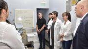 Castelli: Leandro Zdero entregó un respirador al Hospital Bicentenario