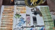 Las Breñas: detienen a un sujeto con un revolver y plantas de marihuana